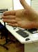 hand showing depth of field smaller
